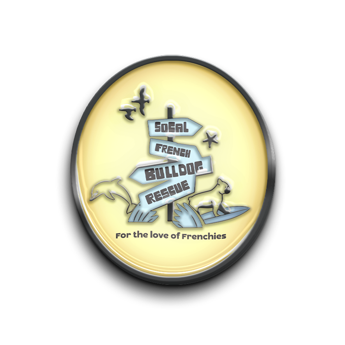 SoCal French Bulldog Rescue Pin